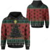 Cat Tree Christmas Ugly 3D All Over Print Hoodie