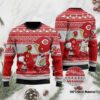 Charlie Brown And Snoopy Cincinnati Reds Ugly Christmas Sweater