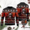 Chicago Bears Jack Skellington Halloween Ugly Christmas Sweater