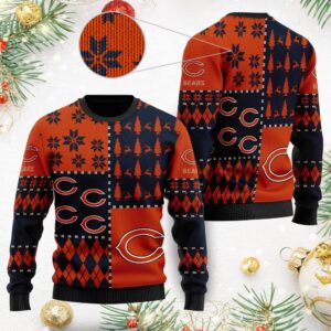 Chicago Bears Ugly Christmas Sweaters Best Christmas Gift For Bears Fans