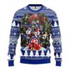 Chicago Cubs Sox Tree Christmas Ugly Christmas Sweater