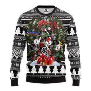 Chicago White Sox Tree Ugly Christmas Sweater