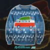 Chirstmas Bus 3D Print Knitting Pattern Ugly Sweater