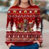 Chocolate Labrador Retriever Ugly Christmas Sweater