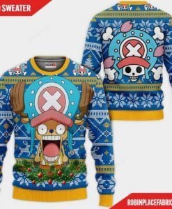 Chopper One Piece Ugly Christmas Sweater