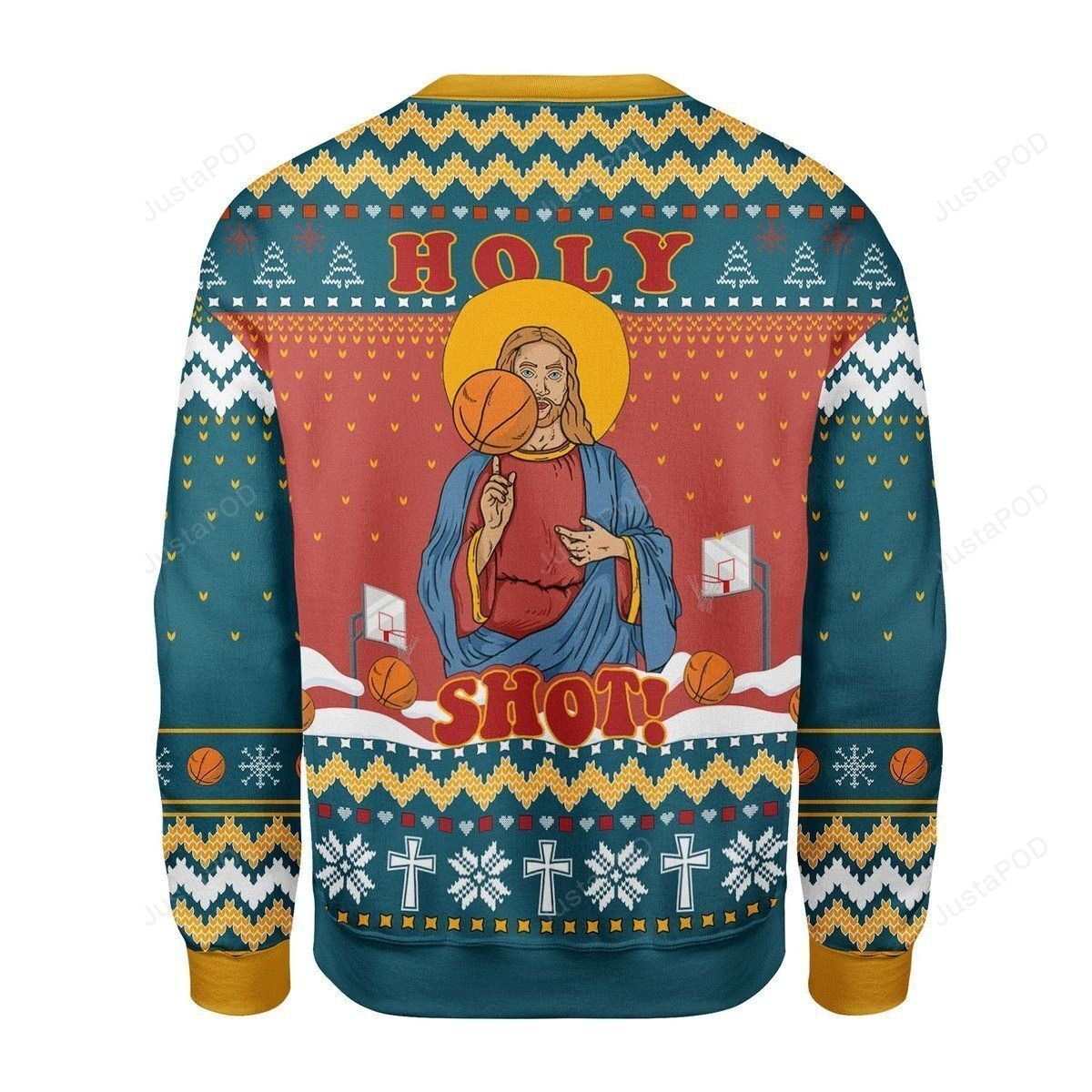 Christ Jesus Holy Shot! Ugly Christmas Sweater Christ Jesus Holy Shot! Ugly Christmas Sweater