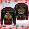 Christmas Bear Scarf Camping Knitting Pattern 3D Fullprint Sweater