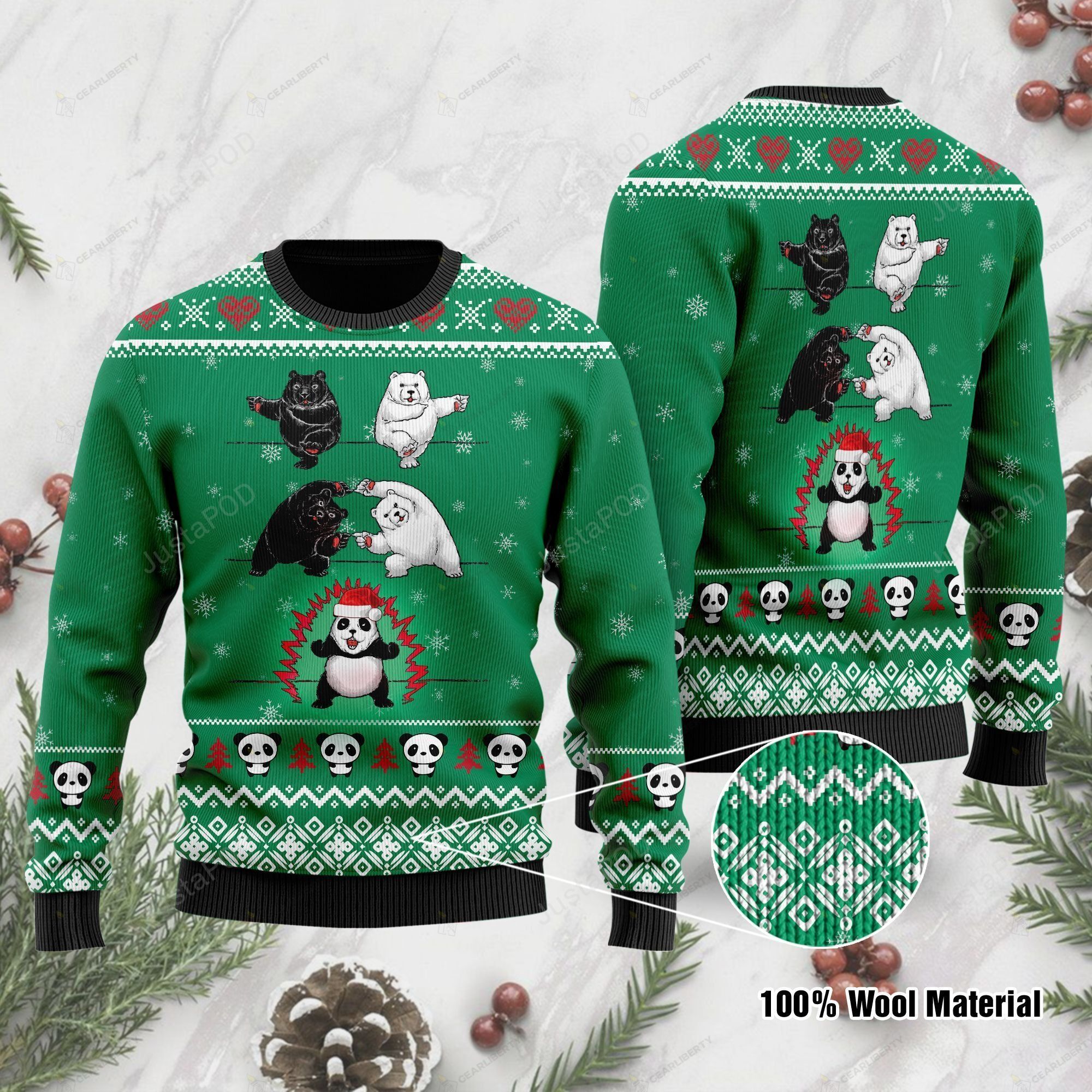 Christmas Bears Ugly Sweater Christmas Bears Ugly Sweater