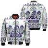 Christmas Gnomes Colorado Rockies Ugly Sweatshirt Christmas 3D Bomber Jacket Model 1250