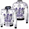 Christmas Gnomes Colorado Rockies Ugly Sweatshirt Christmas 3D Fleece Bomber Jacket Model 1251
