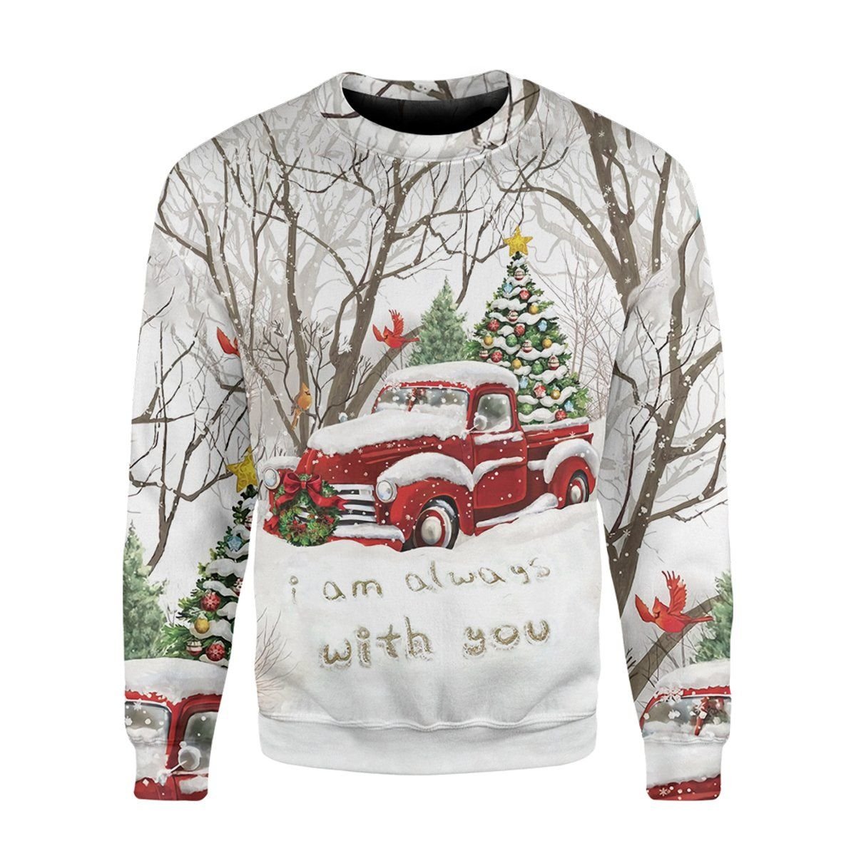 Christmas I Am Always With You Ugly Christmas Sweater Christmas I Am Always With You Ugly Christmas Sweater