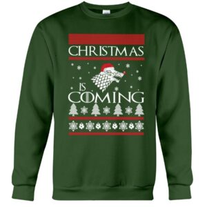 Christmas Is Coming Santa Claus Ugly Christmas Sweater