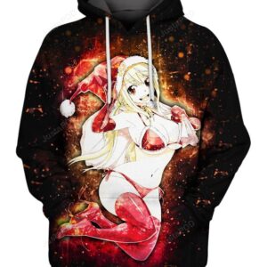 Christmas Lucy Heartfilia 3D All Over Print Hoodie
