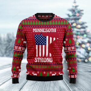 Christmas Minnesota Strong Ugly Christmas Sweater
