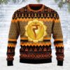 Christmas Pattern Solar Plexus Chakra For Unisex Ugly Christmas Sweater
