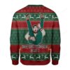 Christmas Reindeer Pattern Man Hope Your Christmas Is Lit For Unisex Ugly Christmas Sweater