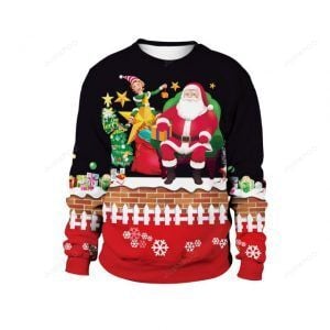 Christmas Santa Claus Ugly Christmas Sweater