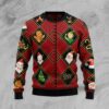 Christmas Symbols For Unisex Ugly Christmas Sweater