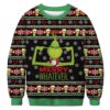 Christmas The Grinch Merry Whatever For Unisex Ugly Christmas Sweater