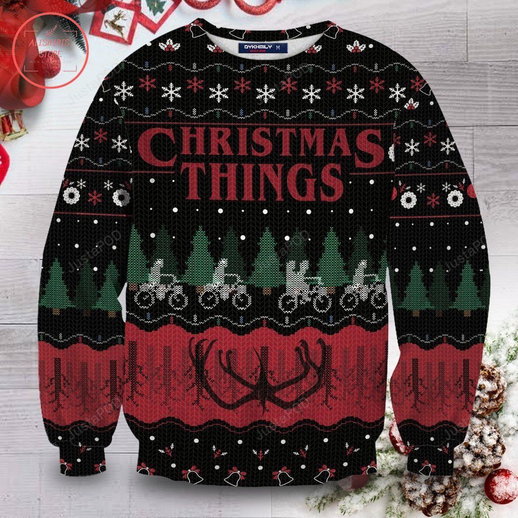 Christmas Things Unisex Ugly Christmas Sweater Christmas Things Unisex Ugly Christmas Sweater