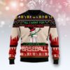 Christmas Time For Baseball T0611 Ugly Christmas Sweater