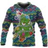 Christmas Tree Monster For Unisex 3D All Over Print Hoodie