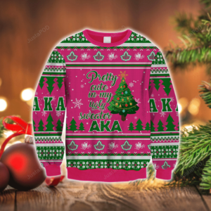 Christmas Tree Pretty Cute In My Ugly Sweater Ugly Christmas Sweater