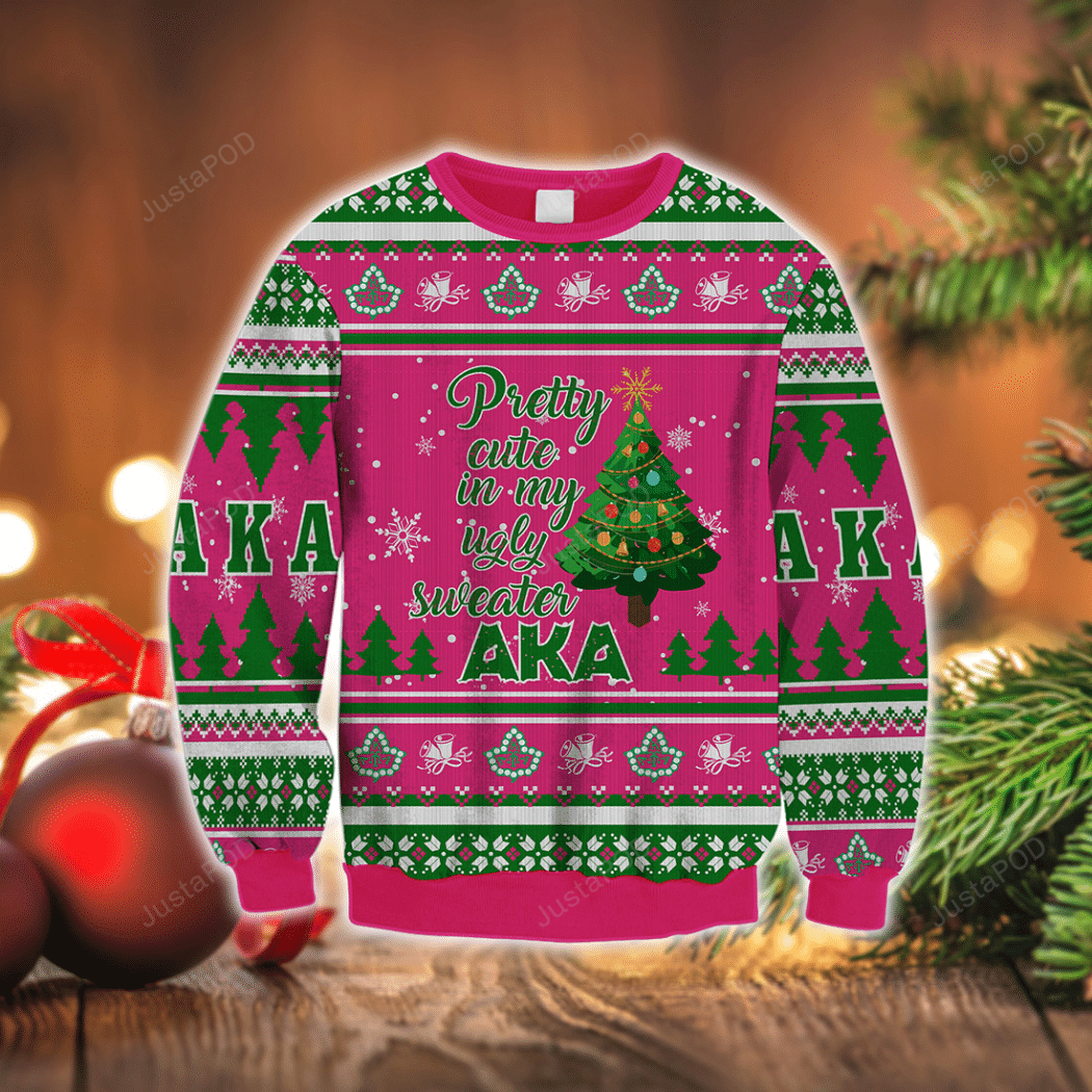 Christmas Tree Pretty Cute In My Ugly Sweater Ugly Christmas Sweater Christmas Tree Pretty Cute In My Ugly Sweater Ugly Christmas Sweater