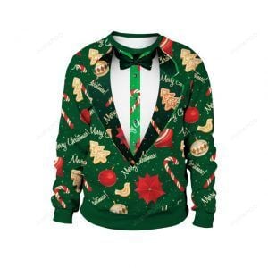Christmas Vest Pattern Ugly Christmas Sweater