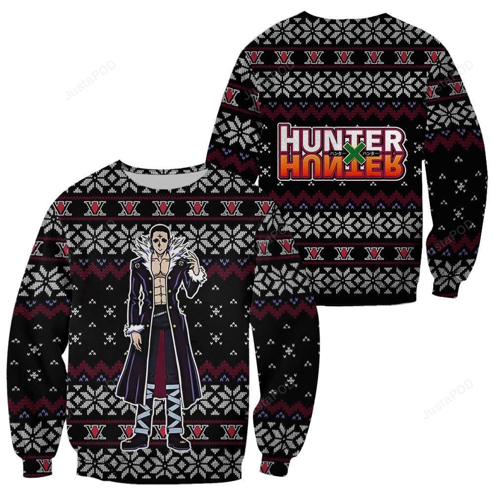 Chrollo Lucilfer Hunter X Hunter Ugly Christmas Sweater Chrollo Lucilfer Hunter X Hunter Ugly Christmas Sweater