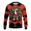 Cincinnati Bengals Pug Dog Ugly Christmas Sweater