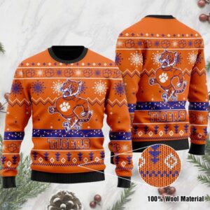Clemson Tigers Football For Fans Ugly Christmas Sweater