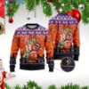 Clemson Tigers Ho Ho Ho 3D Print Christmas Wool Sweater