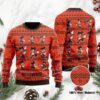 Cleveland Browns Mickey Mouse Holiday Party Ugly Christmas Sweater