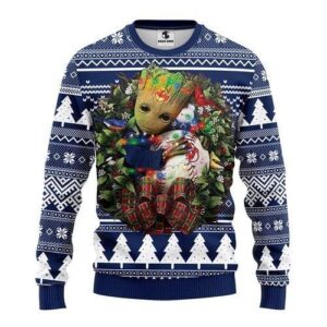 Cleveland Indians Grateful Dead For Unisex Ugly Christmas Sweater