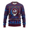 Colorado Avalanche Grateful Dead For Unisex Ugly Christmas Sweater