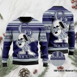 Colorado Rockies Ugly Christmas Sweater