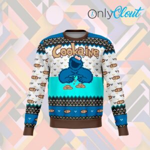 Cookaine Monster Women Christmas Sweater
