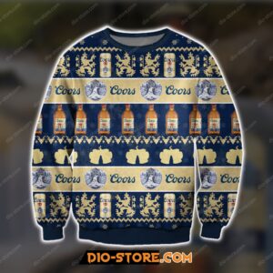 Coors Golden Beer Ugly Christmas Sweater