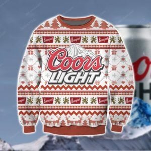 Coors Light Knitting Ugly Christmas Sweater