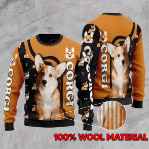 Corgi Dog Ugly Christmas Sweater