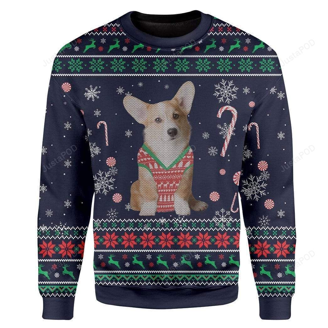 Corgi Ugly Christmas Sweater Corgi Ugly Christmas Sweater