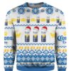 Corona Extra Beer Cans Ugly Christmas Sweater