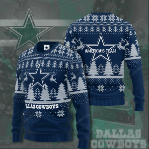 Dallas Cowboys American Team Ugly Christmas Sweater