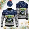 Dallas Cowboys Baby Yoda Shirt For American Football Fans Ugly Christmas Sweater