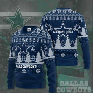 Dallas Cowboys Christmas Ugly Christmas Sweater