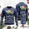 Dallas Cowboys Cute Baby Yoda Grogu Ugly Christmas Sweater