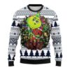 Dallas Cowboys Grinch Hug Ugly Christmas Sweater