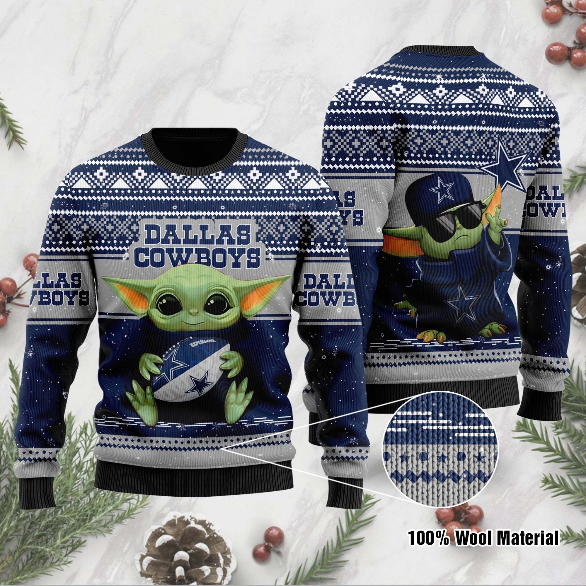 Dallas Cowboys Sweater Ugly Christmas Sweater Dallas Cowboys Sweater Ugly Christmas Sweater