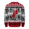 Dancing Michael Jackson Santa Ugly Christmas Sweater